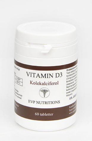 D-vitamin  2000 IE (50 mcg), 60 tabletter